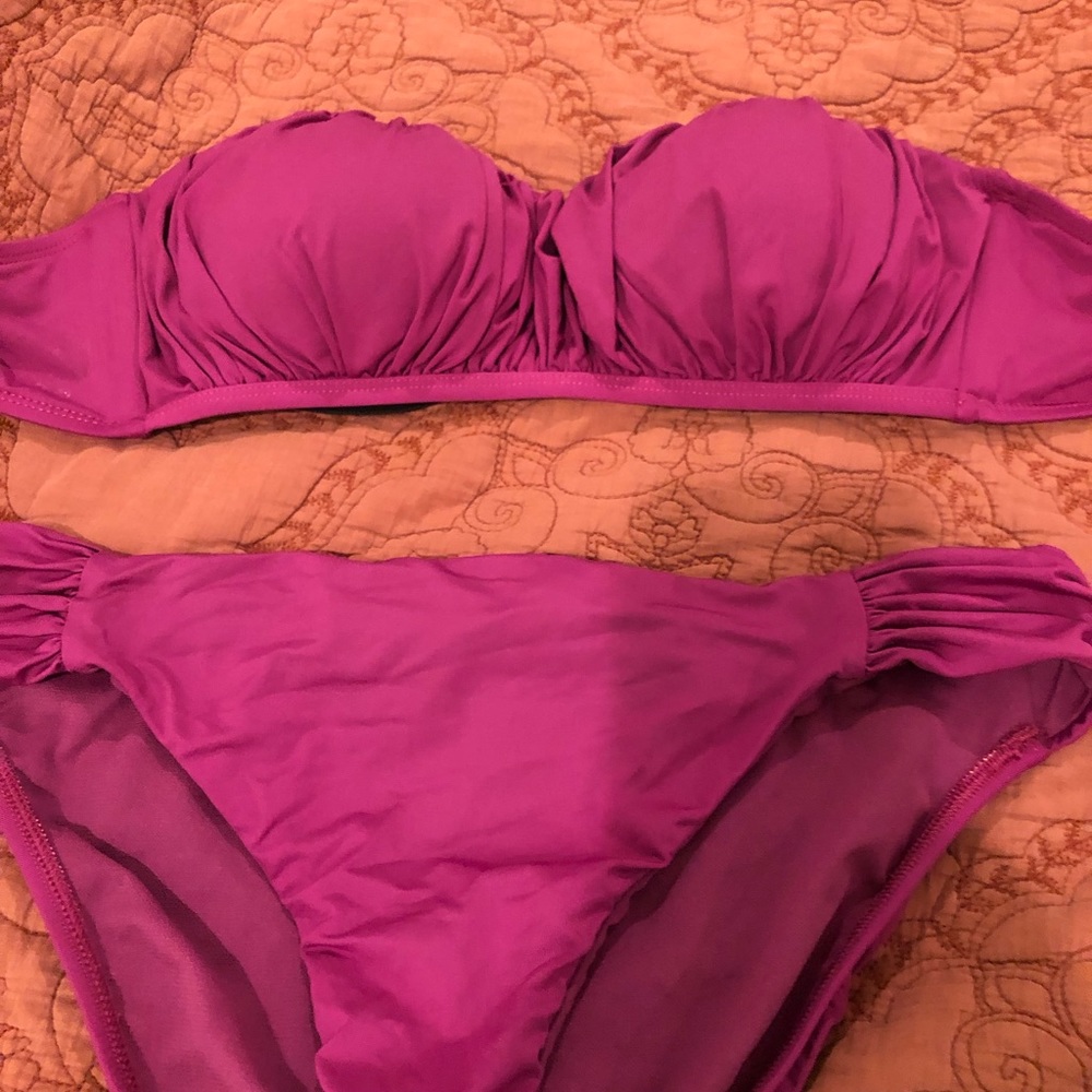 WHBM bandeau bikini